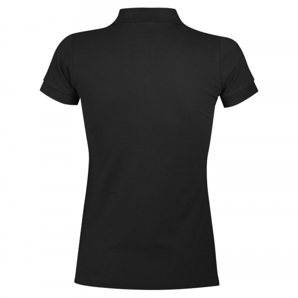 Рубашка поло женская Portland Women 200 черная - купить оптом