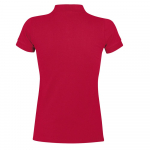 Рубашка поло женская Portland Women 200 красная, фото 1