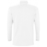Рубашка поло мужская с длинным рукавом Winter II 210 белая, фото 1