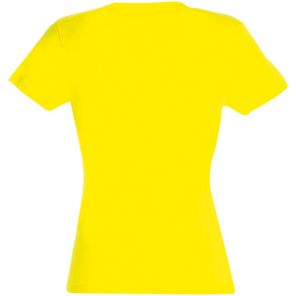 Футболка женская Miss 150, желтая (лимонная) - купить оптом