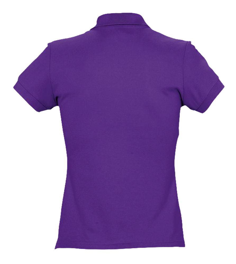 Рубашка поло женская Passion 170, темно-фиолетовая - купить оптом