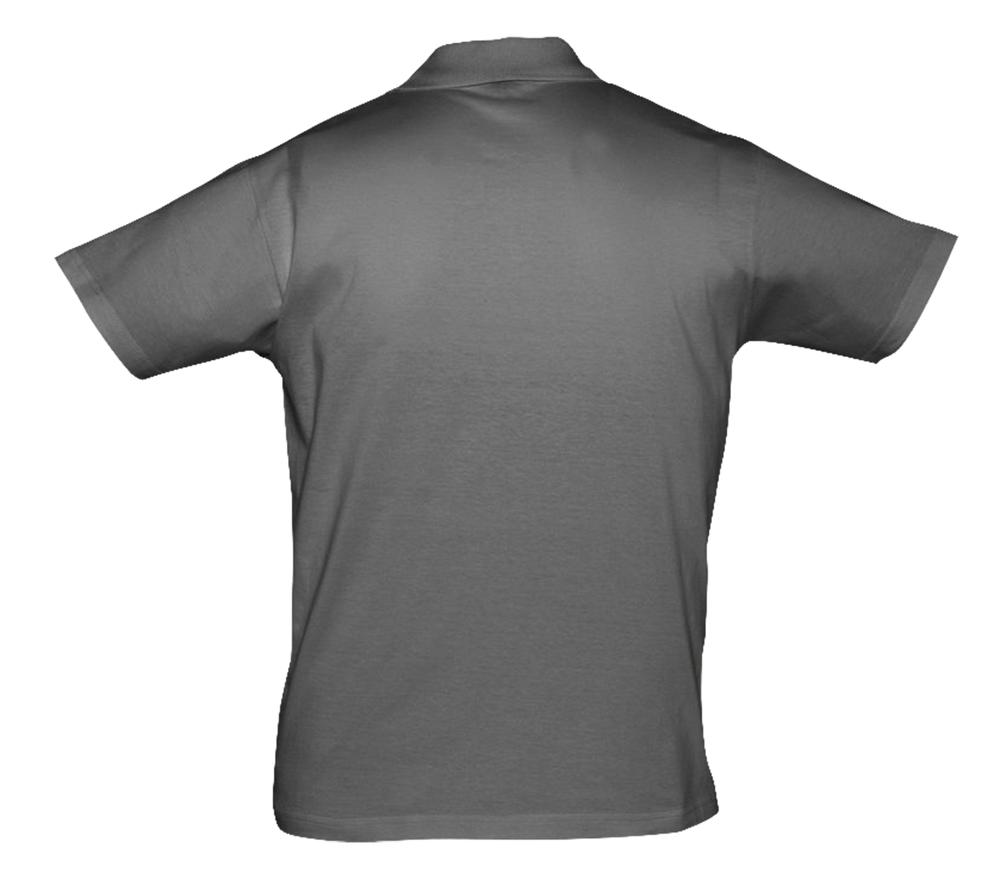 Рубашка поло мужская Prescott Men 170, темно-серая - купить оптом