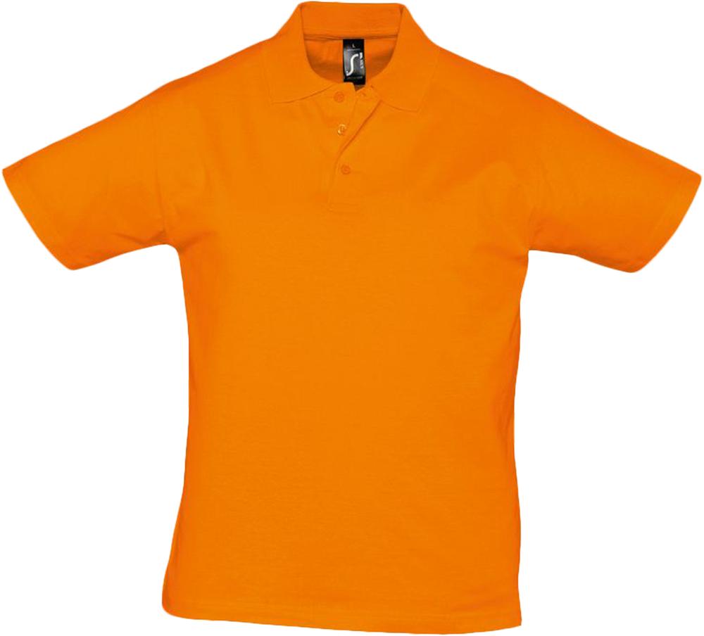 Рубашка поло мужская Prescott Men 170, оранжевая - купить оптом
