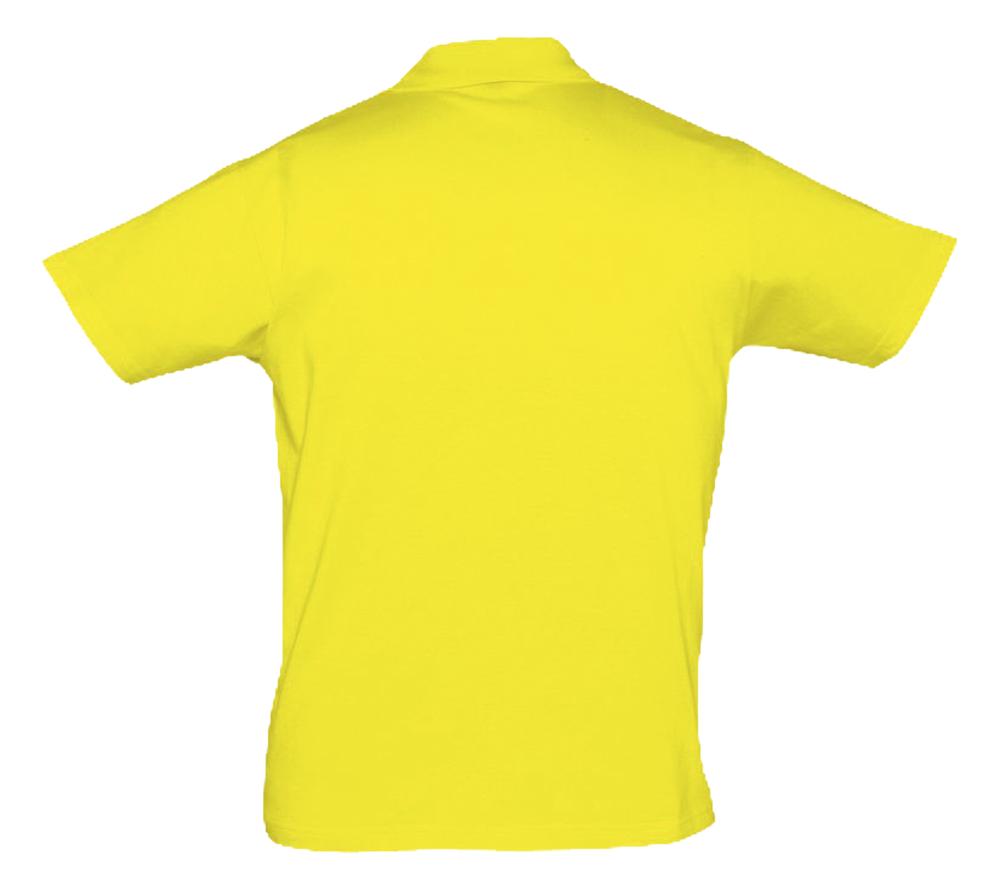 Рубашка поло мужская Prescott Men 170, желтая (лимонная) - купить оптом