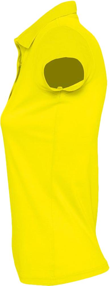 Рубашка поло женская Prescott Women 170, желтая (лимонная) - купить оптом
