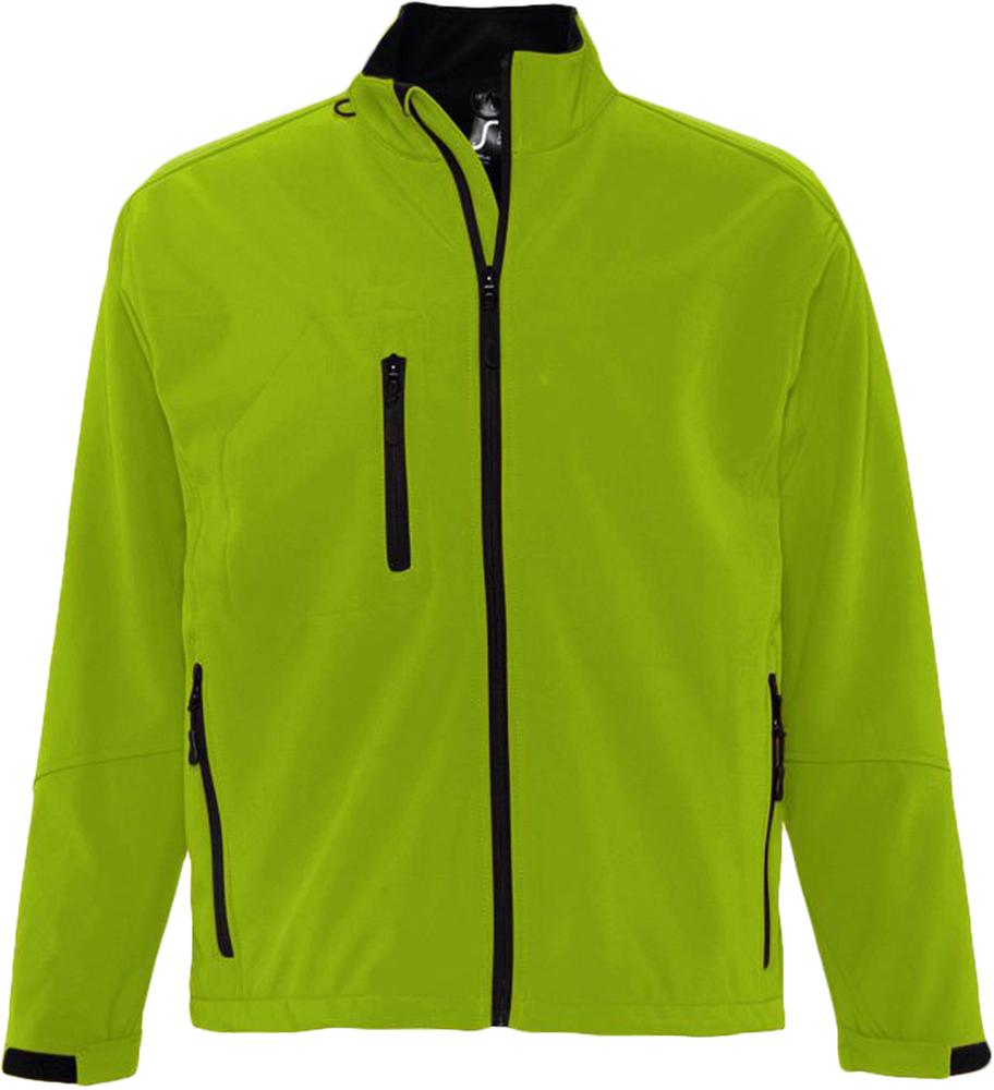 Куртка мужская на молнии Relax 340, зеленая - купить оптом