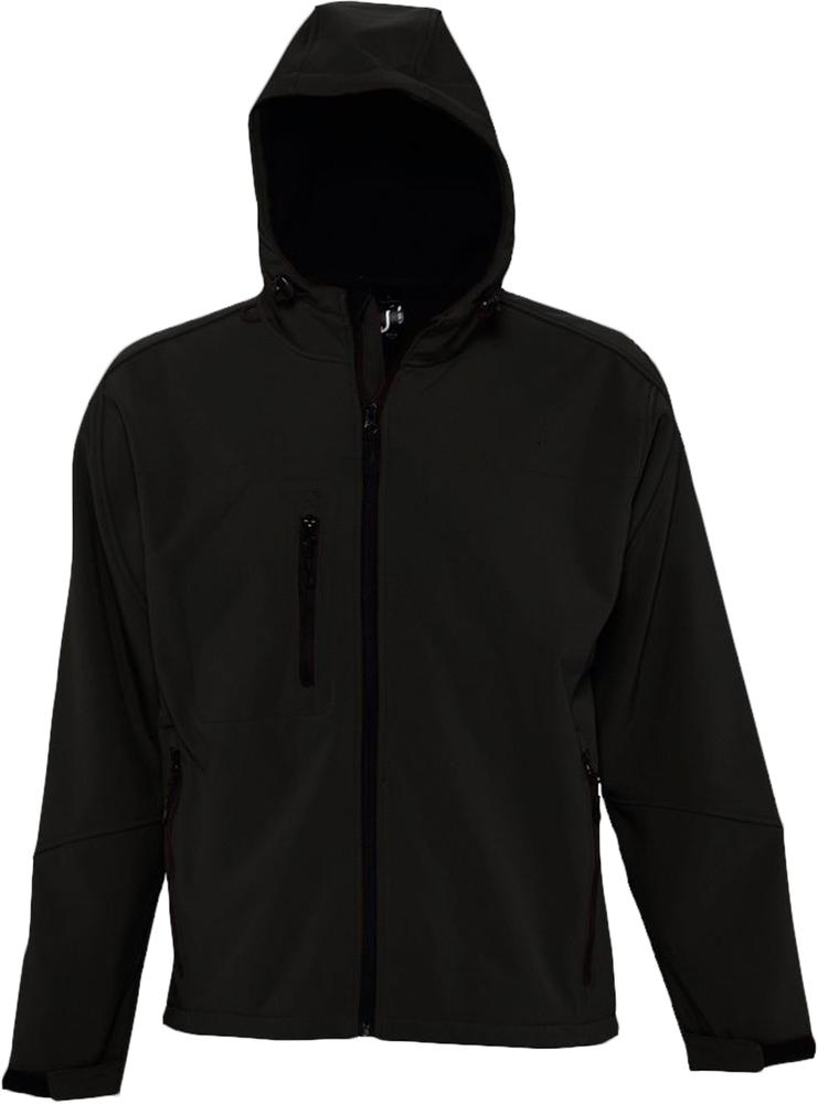 Куртка мужская с капюшоном Replay Men 340, черная - купить оптом