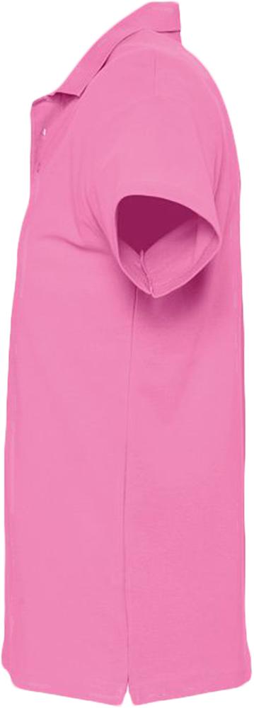 Рубашка поло мужская Spring 210, розовая - купить оптом