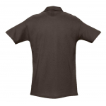 Рубашка поло мужская Spring 210, шоколадно-коричневая, фото 1