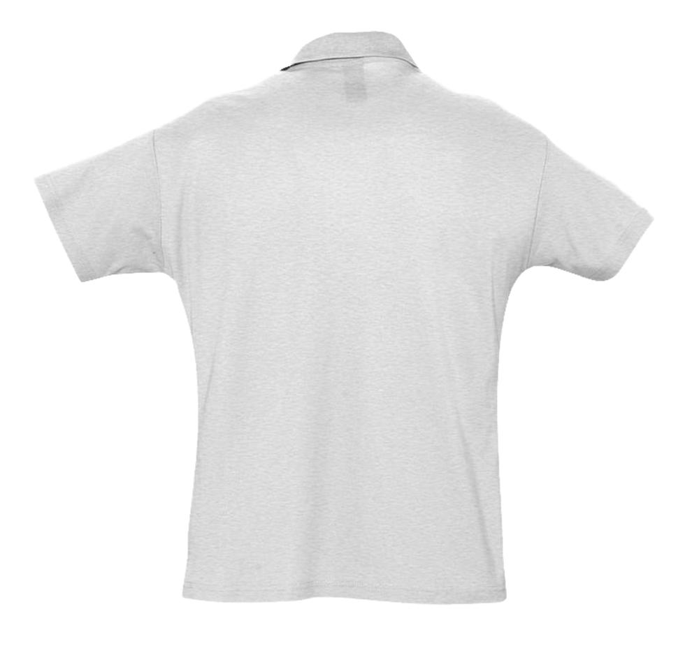 Рубашка поло мужская Summer 170, светло-серый меланж - купить оптом