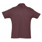 Рубашка поло мужская Summer 170, бордовая, фото 1