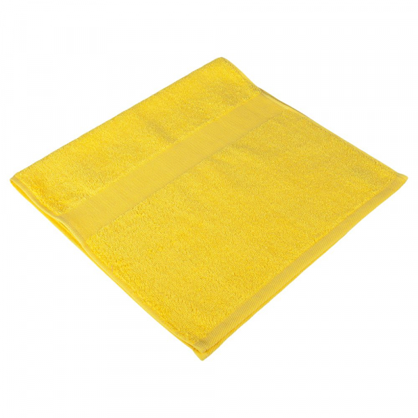 Полотенце махровое Soft Me Small, желтое - купить оптом