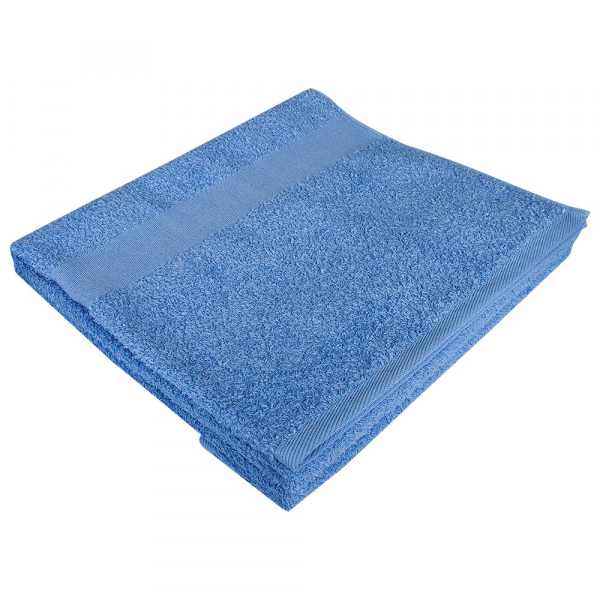 Полотенце махровое Soft Me Large, голубое - купить оптом