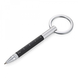 Ручка-брелок Construction Micro, черный - купить оптом
