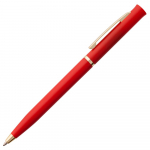 Ручка шариковая Euro Gold, красная, фото 1