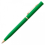 Ручка шариковая Euro Gold, зеленая, фото 1