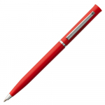 Ручка шариковая Euro Chrome, красная, фото 2