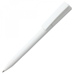 Ручка шариковая Elan, белая - купить оптом