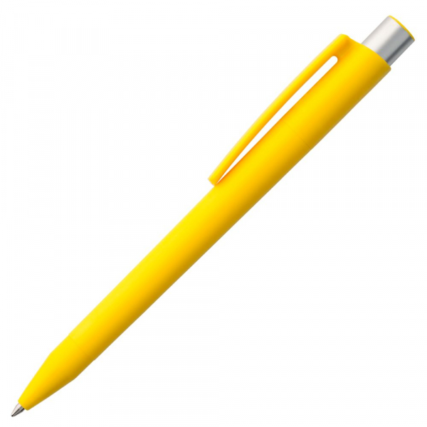 Ручка шариковая Delta, желтая - купить оптом