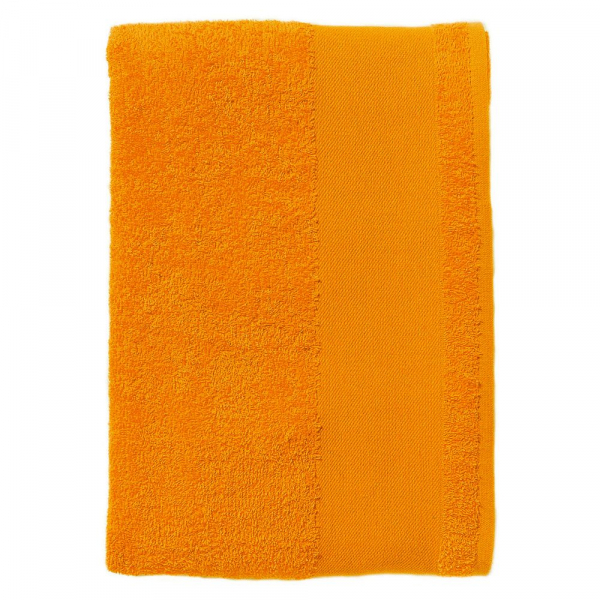 Полотенце махровое Island Medium, оранжевое - купить оптом