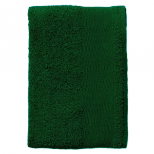 Полотенце махровое Island Large, темно-зеленое - купить оптом