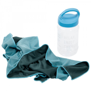 Охлаждающее полотенце Weddell, голубое - купить оптом