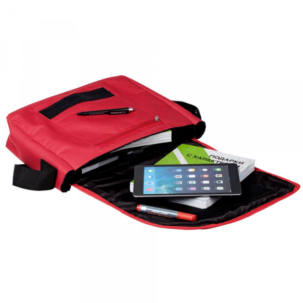 Сумка для ноутбука Unit Laptop Bag, красная - купить оптом