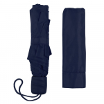 Зонт складной Unit Basic, темно-синий, фото 2