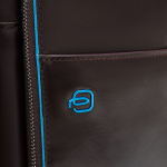 Сумка мужская для ноутбука Piquadro Blue Square, коричневая, фото 6