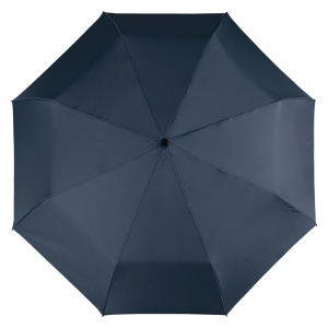 Складной зонт Magic с проявляющимся рисунком, темно-синий - купить оптом