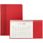 Календарь настольный Brand, красный, фото 3