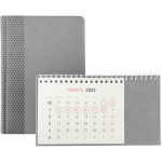 Календарь настольный Brand, серый, фото 3