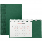 Календарь настольный Brand, зеленый, фото 3