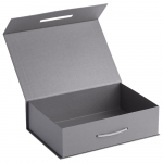 Коробка Case, подарочная, серебристая, фото 1