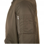 Куртка бомбер унисекс Rebel, коричневая, фото 3