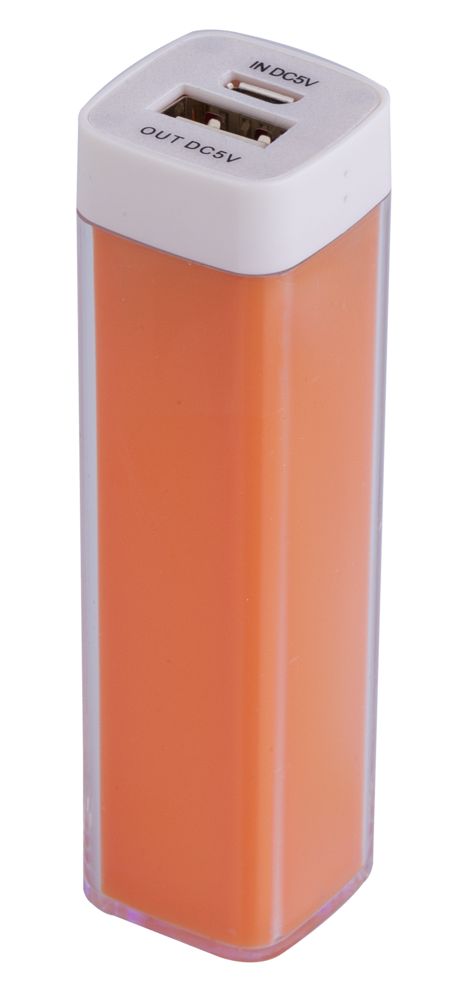 Внешний аккумулятор Bar, 2200 мАч, ver.2, оранжевый - купить оптом