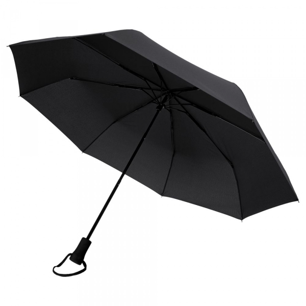 Складной зонт Hogg Trek, черный - купить оптом