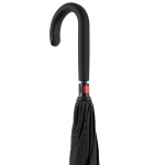 Зонт наоборот Unit Style, трость, черный, фото 4