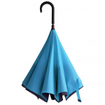 Зонт наоборот Unit Style, трость, сине-красный - купить оптом