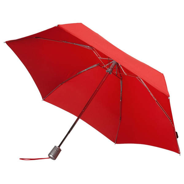 Складной зонт Alu Drop, 4 сложения, автомат, красный - купить оптом
