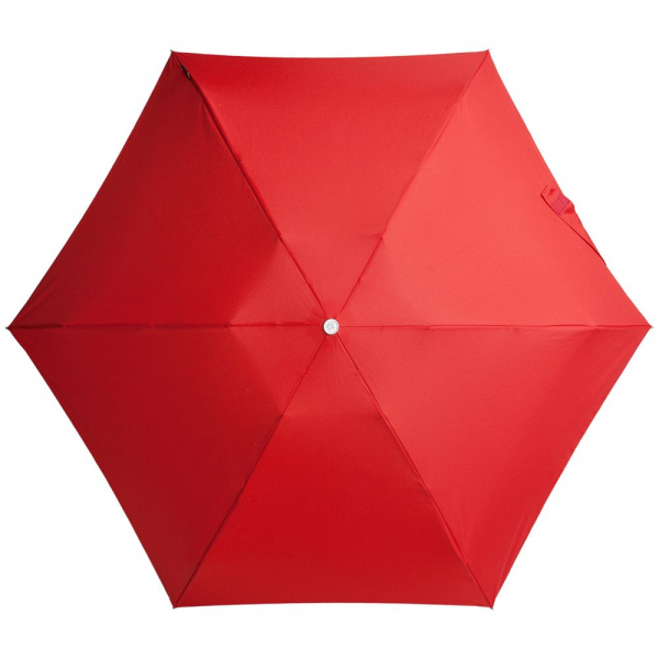 Складной зонт Alu Drop, 4 сложения, автомат, красный - купить оптом
