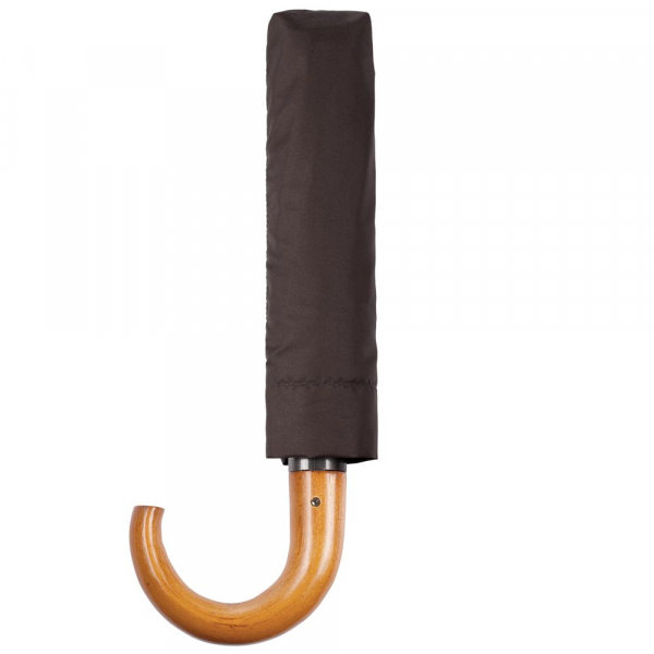 Складной зонт Unit Classic, коричневый - купить оптом