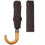 Складной зонт Unit Classic, коричневый, фото 3