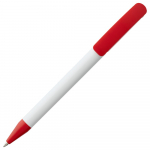 Ручка шариковая Prodir DS3 TPP Special, белая с красным, фото 3