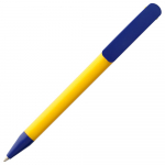 Ручка шариковая Prodir DS3 TPP Special, желтая с синим, фото 2