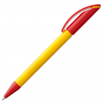 Ручка шариковая Prodir DS3 TPP Special, желтая с красным, фото 1