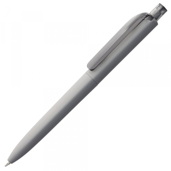 Ручка шариковая Prodir DS8 PRR-T Soft Touch, серая - купить оптом