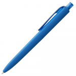 Ручка шариковая Prodir DS8 PRR-T Soft Touch, голубая, фото 1