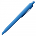 Ручка шариковая Prodir DS8 PRR-T Soft Touch, голубая, фото 2