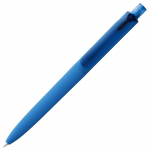 Ручка шариковая Prodir DS8 PRR-T Soft Touch, голубая, фото 3